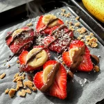 4-ingredient Strawberry Banana Bark