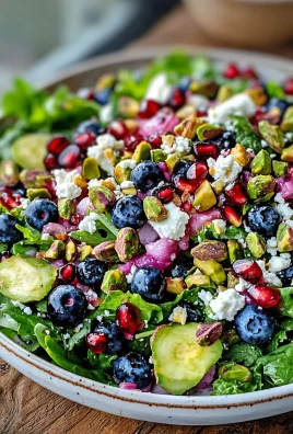 Blueberry Pistachio Spring Salad