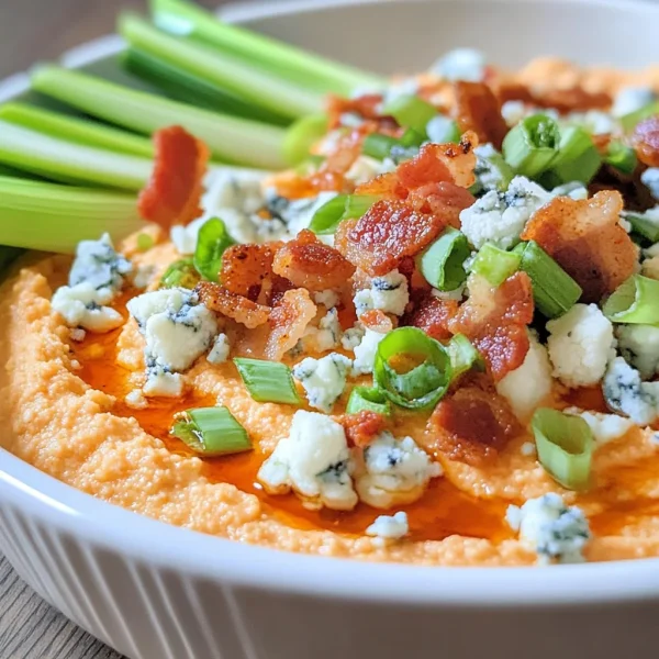 Buffalo Cauliflower Hummus