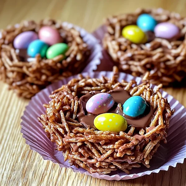 Chocolate Easter Nests