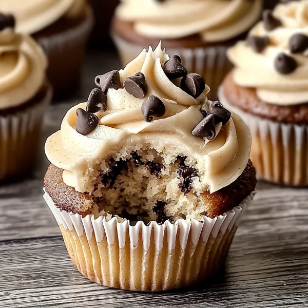 Cookie Dough Cupcakes