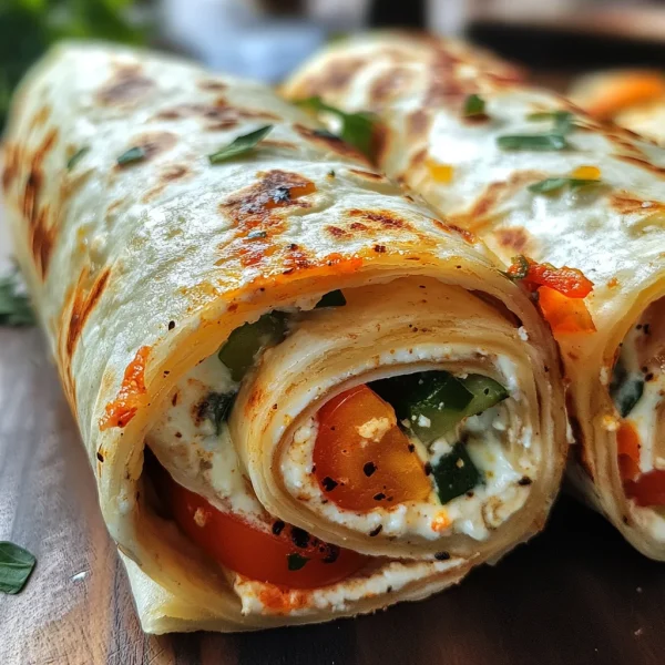 Cottage Cheese Wraps