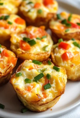 Cream Cheese & Veggie Egg Bites
