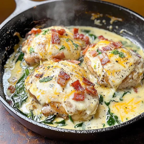 Creamy Skillet Keto Crack Chicken