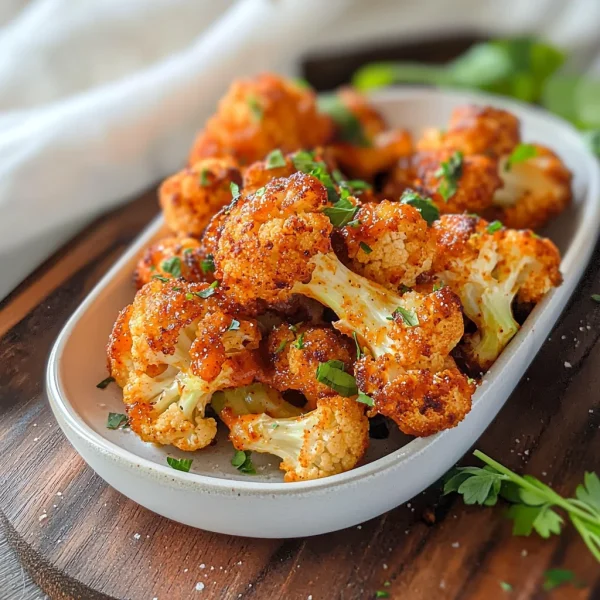 Crispy Keto Cauliflower Wings