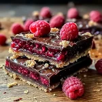 Dark Chocolate Raspberry Pie Bars: A Decadent Fusion of Flavors