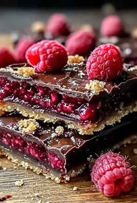 Dark Chocolate Raspberry Pie Bars: A Decadent Fusion of Flavors