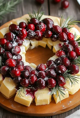Delicious Cranberry & Brie Wreath Recipe Perfect for Entertaining