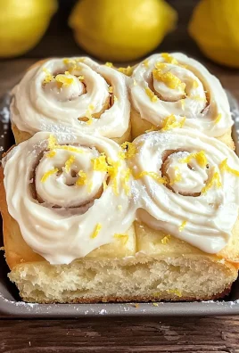 Delicious Homemade Lemon Rolls with Cream Cheese Frosting Recipe