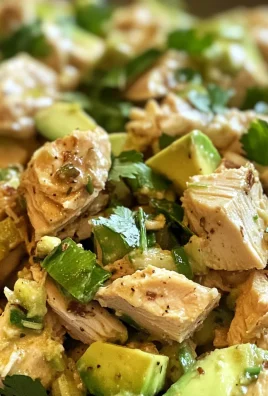 Easy Avocado Chicken Salad
