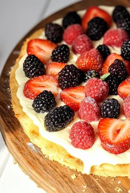 Easy Keto Fruit Pizza