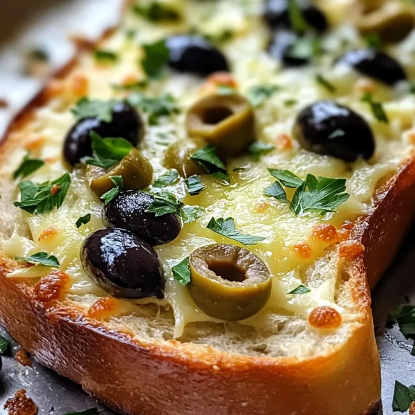 Easy Olive Cheese Bread Recipe (25-Minutes)