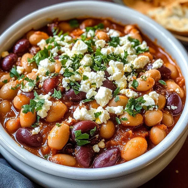 Greek Baked Beans