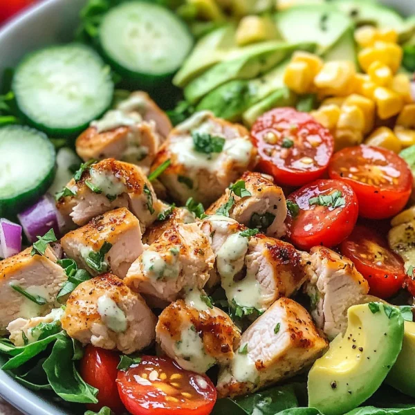 Healthy Ranch Chicken Salad