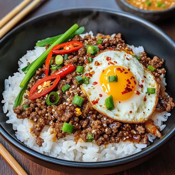 High-Protein Korean Beef Bowl