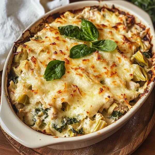 High-Protein Spinach and Artichoke Chicken Casserole: An Incredible Ultimate Meal