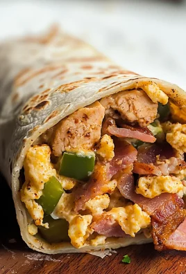 High Protein Breakfast Burrito