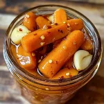 Hot Honey Pickled Carrots: A Sweet and Spicy Delight!