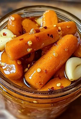 Hot Honey Pickled Carrots: A Sweet and Spicy Delight!