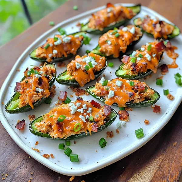 KETO BUFFALO CHICKEN JALAPENO POPPERS RECIPE