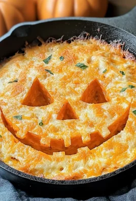Keto Jack O Lantern Buffalo Chicken Dip