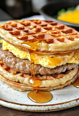 Keto Sausage Egg McGriddle Copycat