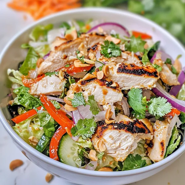 Keto Vietnamese Chicken Salad