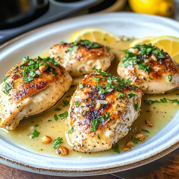 LOW CARB CREAMY LEMON CHICKEN