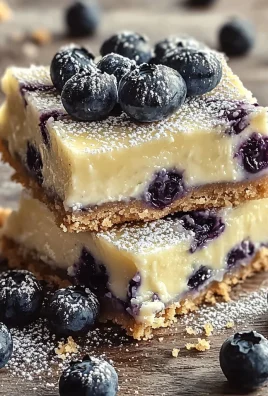 Lemon-Blueberry Cream Cheese Bars