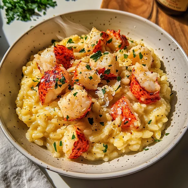 Lemon Butter Lobster Risotto: A Luxurious Meal for Beginners
