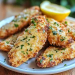 Lemon Garlic Parmesan Chicken Tenders