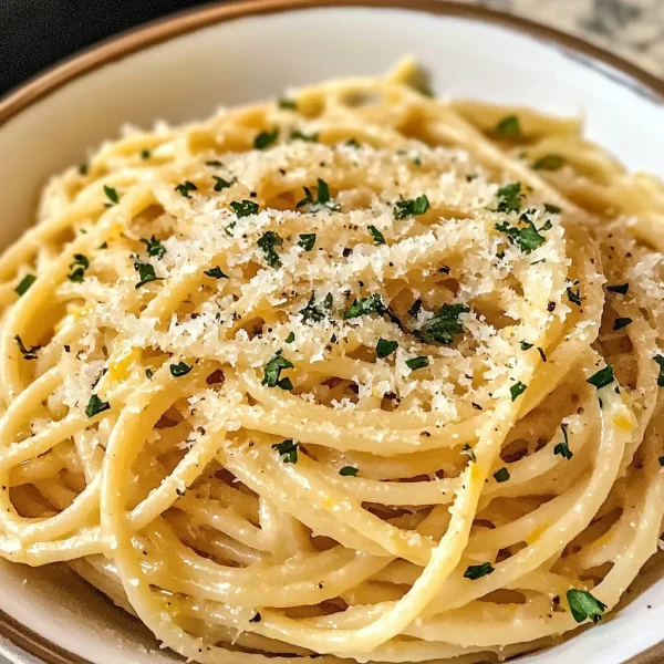 Lemon Garlic Pasta (One Pot!)