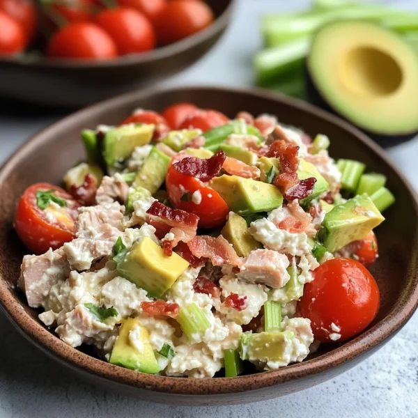 Low-Carb Cottage Cheese Tuna Salad