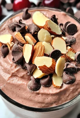 Low Carb Cherry Chocolate Cheesecake Fluff