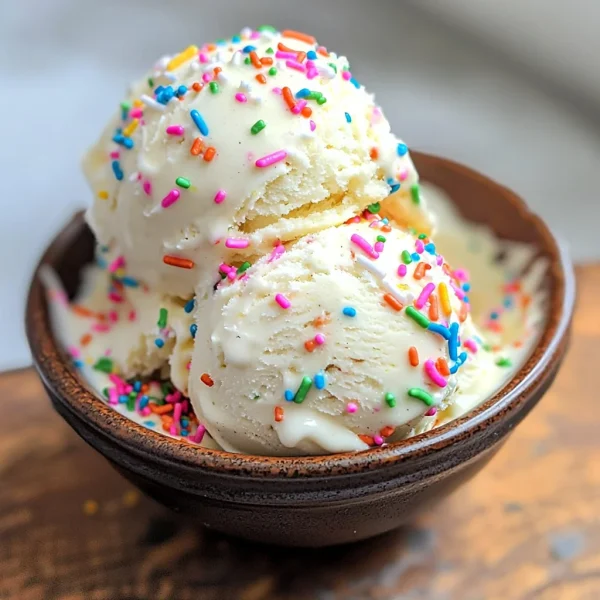 Low Carb Cottage Cheese Ice Cream With Sprinkles