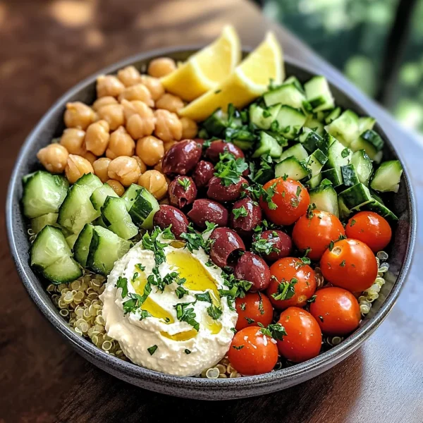 Mediterranean Mezze Bowl