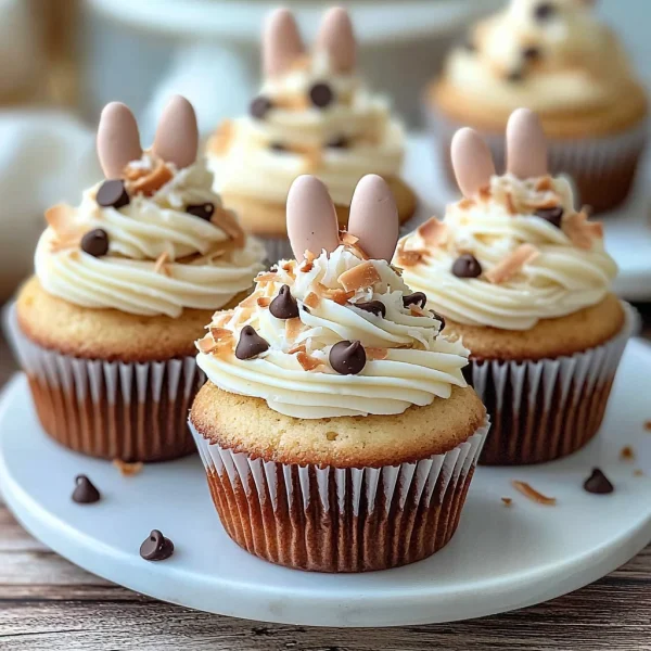 Mini Bunny Cupcakes
