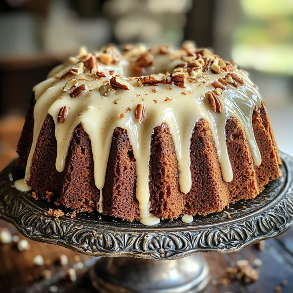 Moist Carrot Bundt Cake