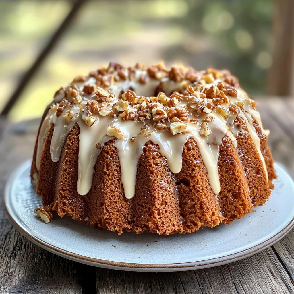 Moist Carrot Bundt Cake image 4