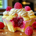 Raspberry Lemon Heaven Cupcakes