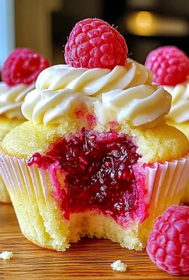 Raspberry Lemon Heaven Cupcakes
