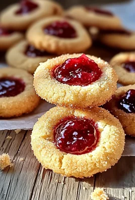 Raspberry Thumbprint Cookies