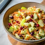 Refreshing Apple Cranberry Carrot Salad