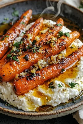 Roasted Carrots with Whipped Ricotta & Hot Honey