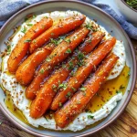 Roasted Carrots with Whipped Ricotta and Hot Honey