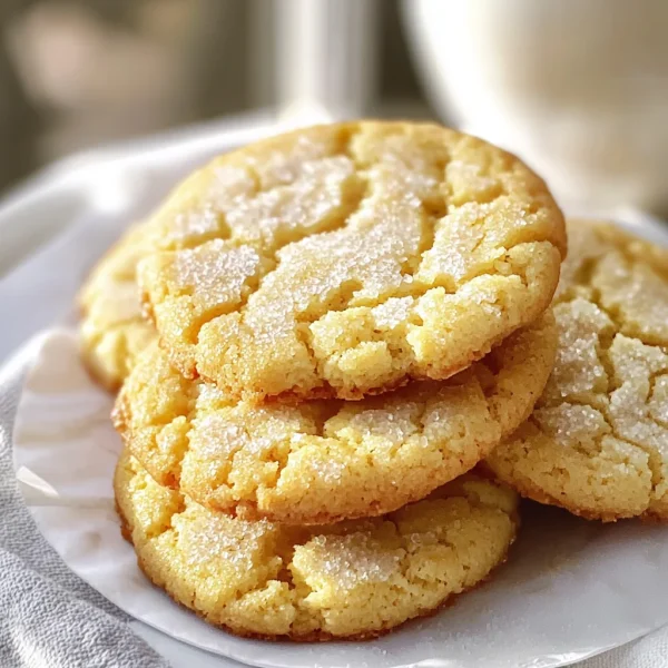 Soft & Chewy Lemon Cookies
