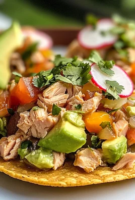 Tuna Lime Tostadas A Fresh and Flavorful Delight