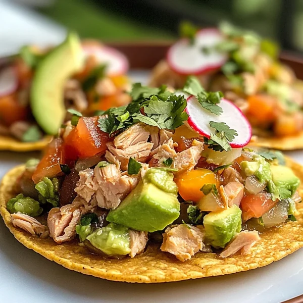 Tuna Lime Tostadas A Fresh and Flavorful Delight