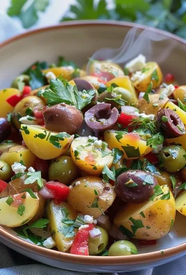 Amazing Mediterranean Potato Salad: 2 Flavors to Adore