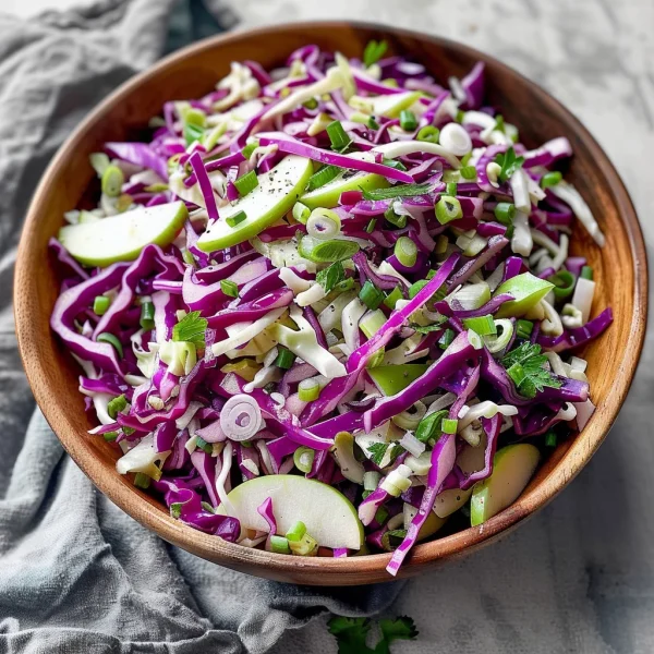 Apple Cabbage Coleslaw Recipe